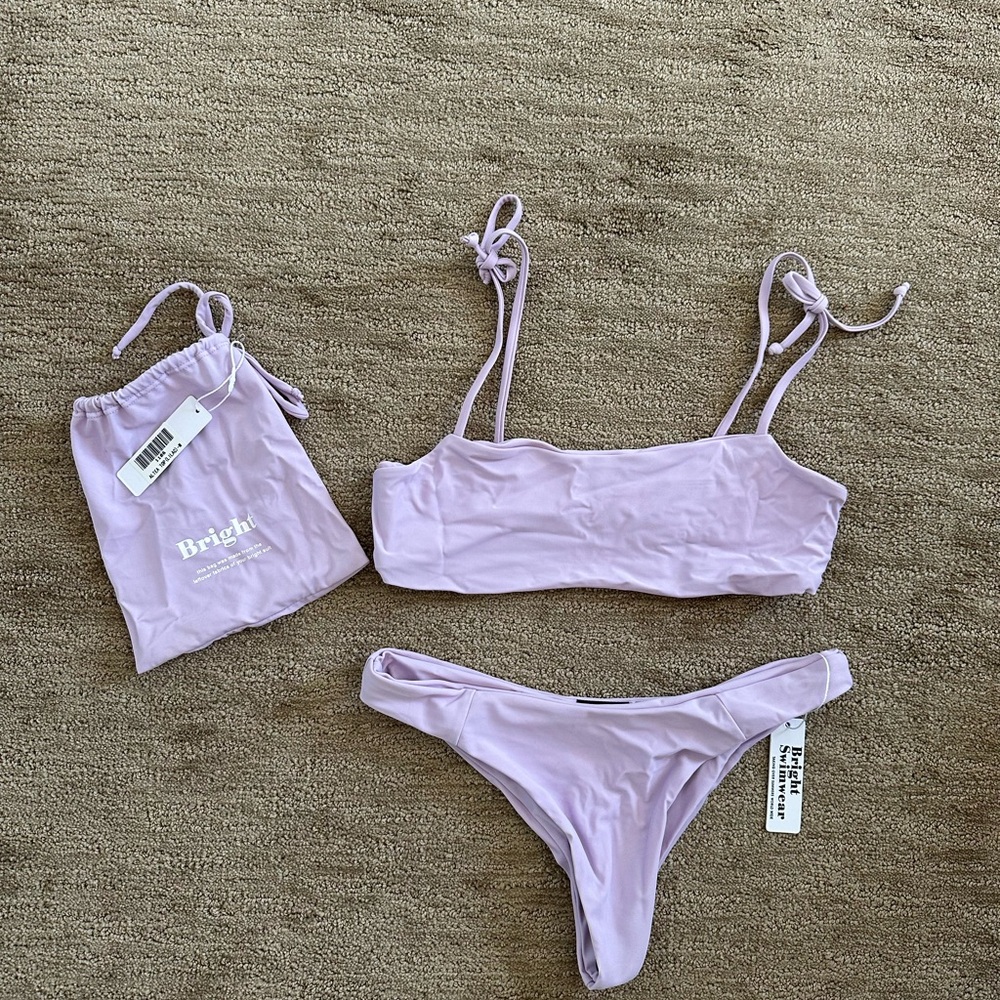 Bright Swimwear Lilac Suit